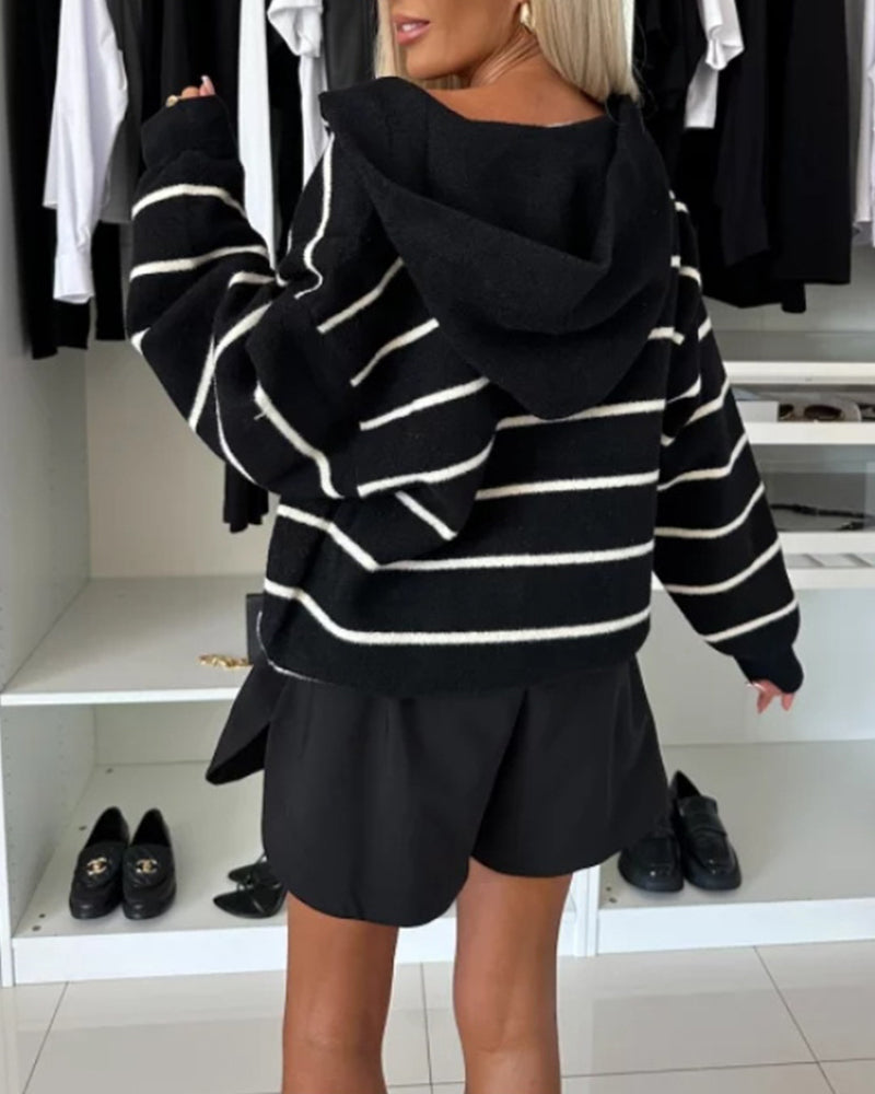 LuKa - Casual Gestreepte Jas