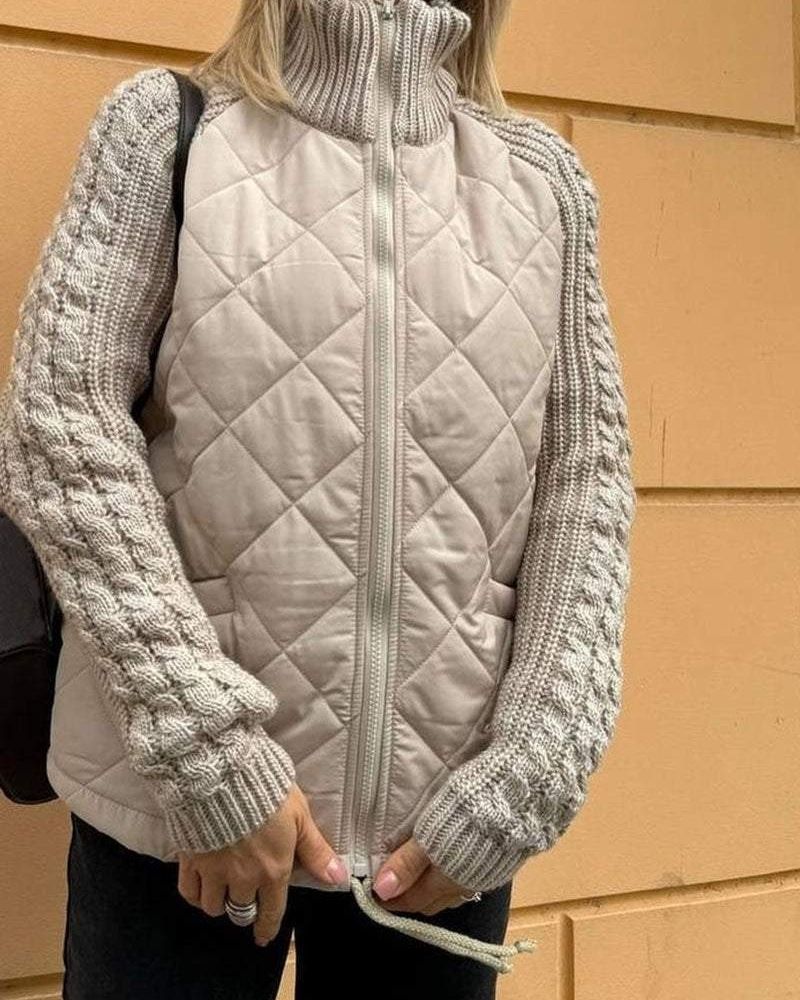 Luka - Gebreide Fleece Jas