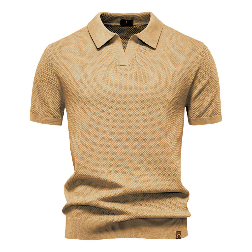 LuKa - Gestructureerd poloshirt