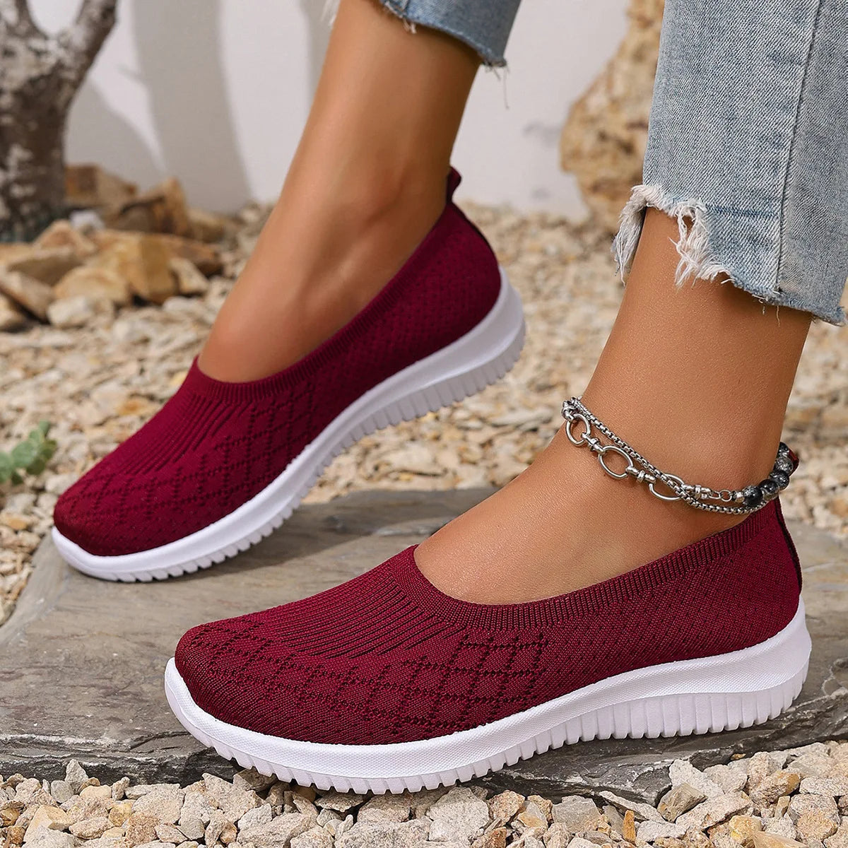 LuKa - Anti Slip Ademende Instappers