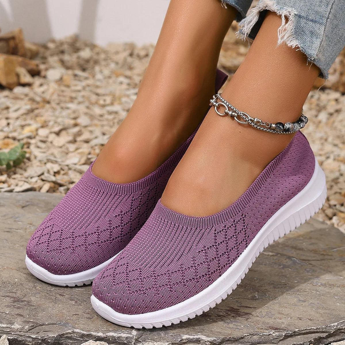 LuKa - Anti Slip Ademende Instappers