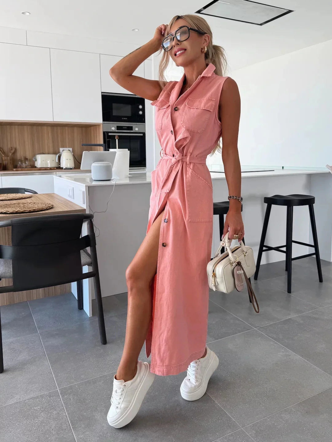 LuKa - Maxi Denim Jurk