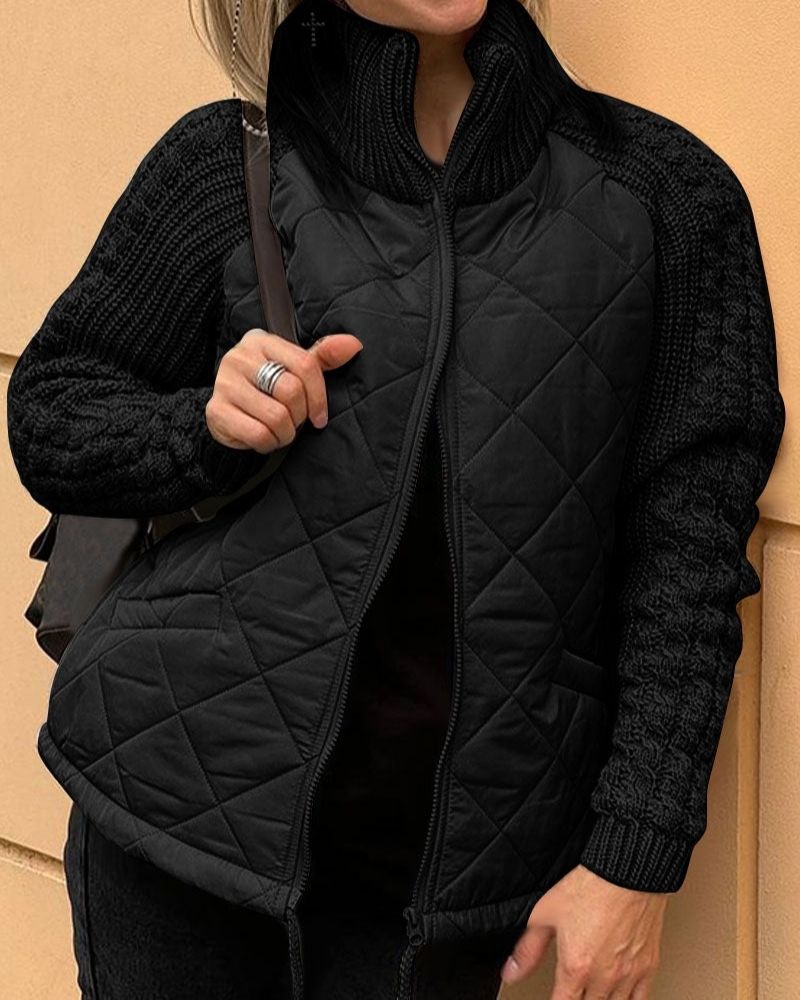 Luka - Gebreide Fleece Jas
