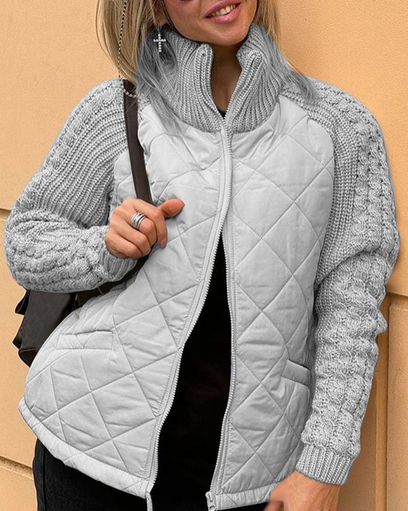 Luka - Gebreide Fleece Jas