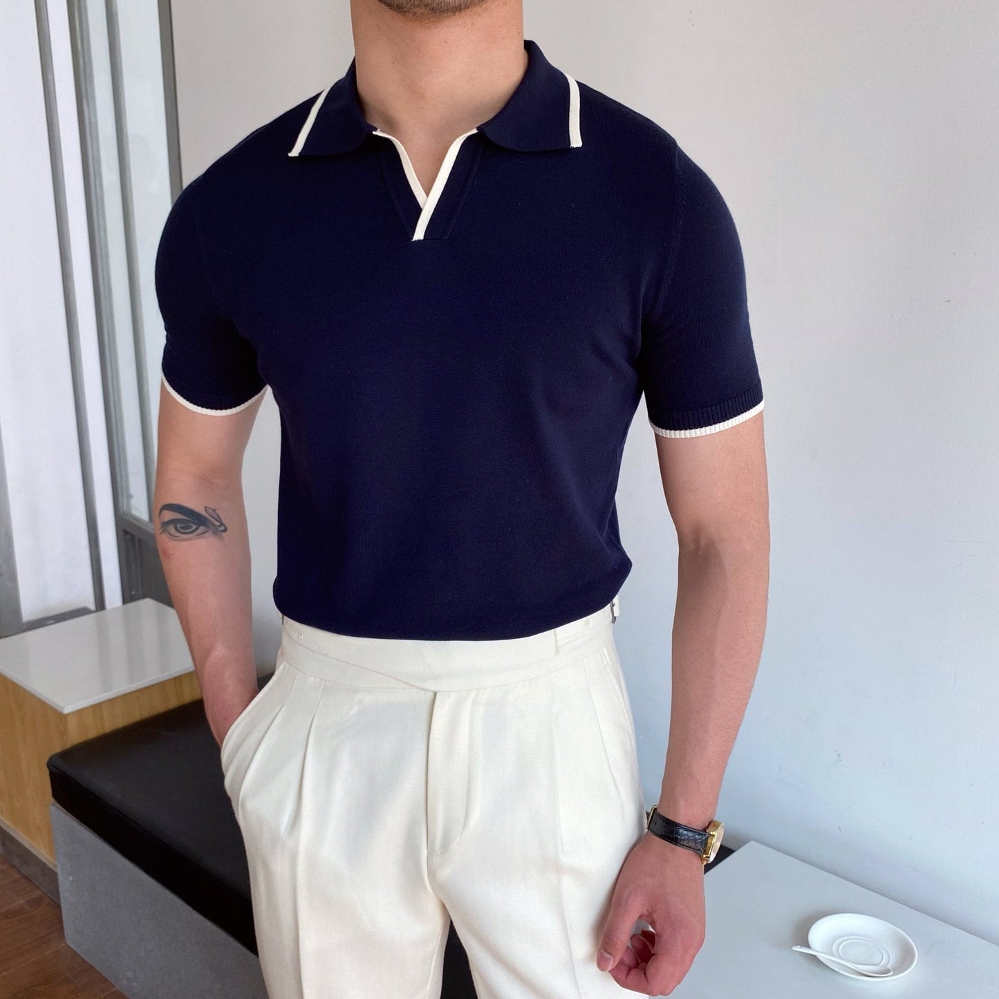 LuKa - V-hals Polo
