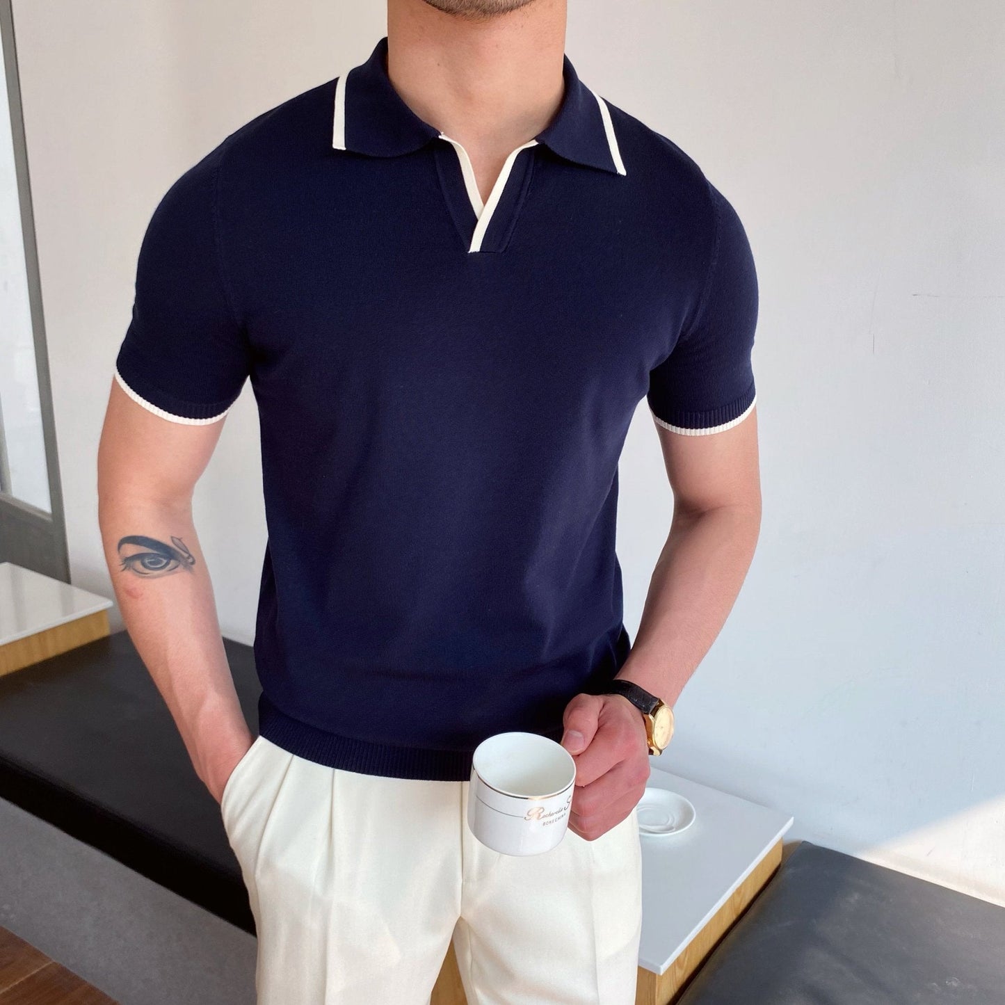 LuKa - V-hals Polo