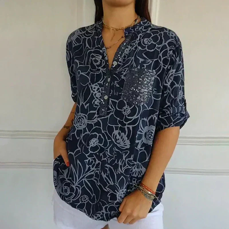 LuKa - Bloemenprint Blouse