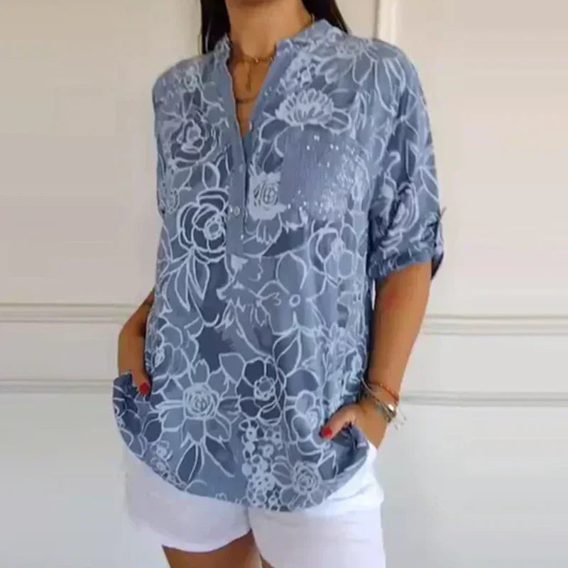 LuKa - Bloemenprint Blouse