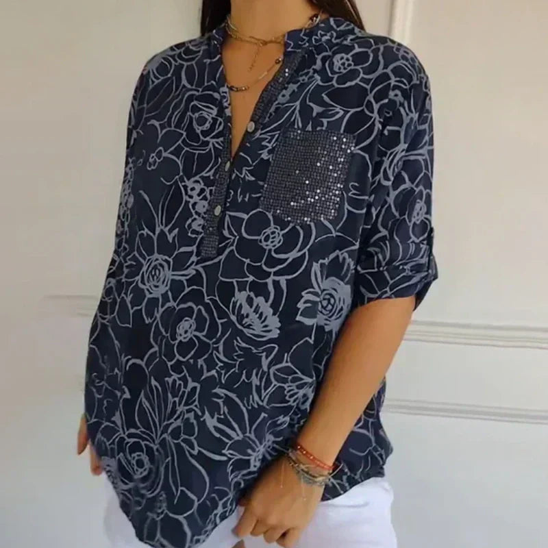 LuKa - Bloemenprint Blouse