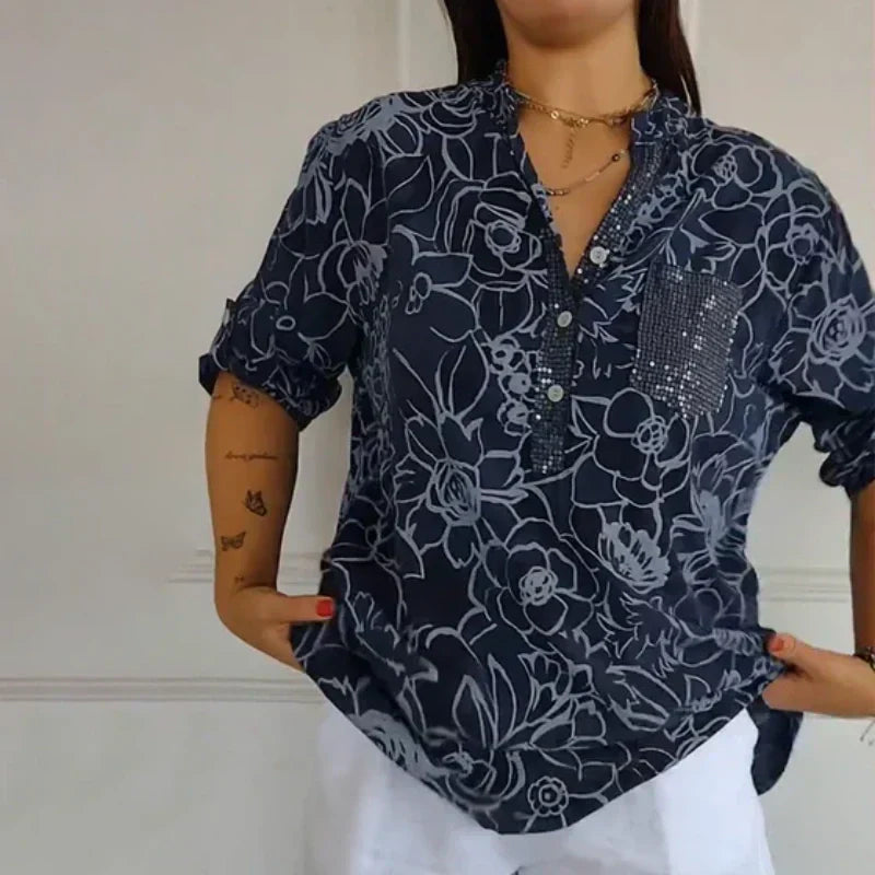 LuKa - Bloemenprint Blouse