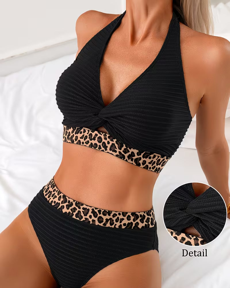 Rosalie | Badmode set Koordsluiting en Ademend Materiaal