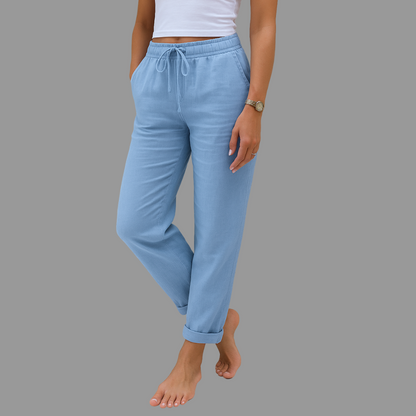 LuKa - Premium linnen stretchbroek