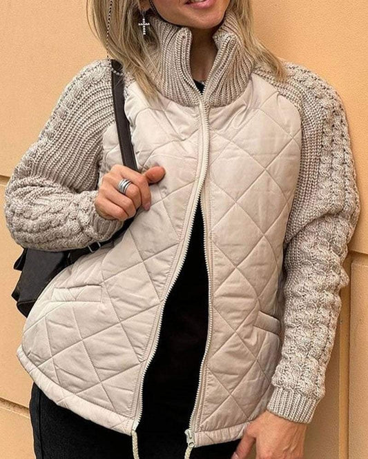 Luka - Gebreide Fleece Jas