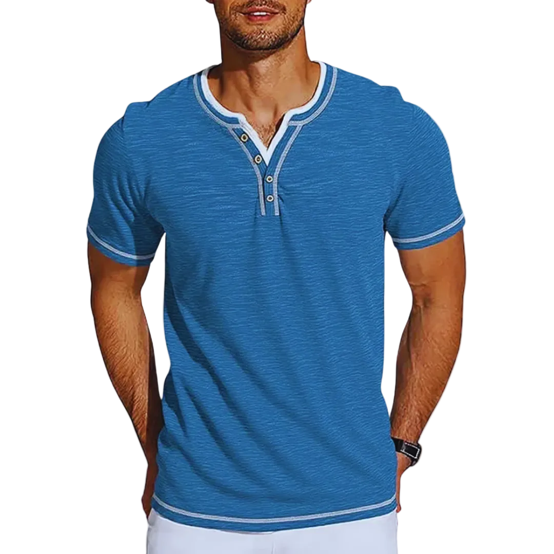 LuKa - Stijlvolle T-shirt met V-hals