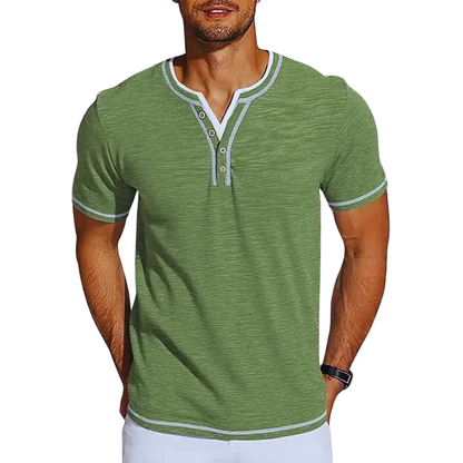 LuKa - Stijlvolle T-shirt met V-hals