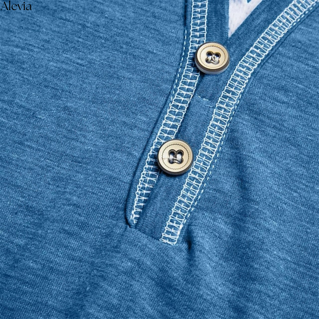 LuKa - Stijlvolle T-shirt met V-hals