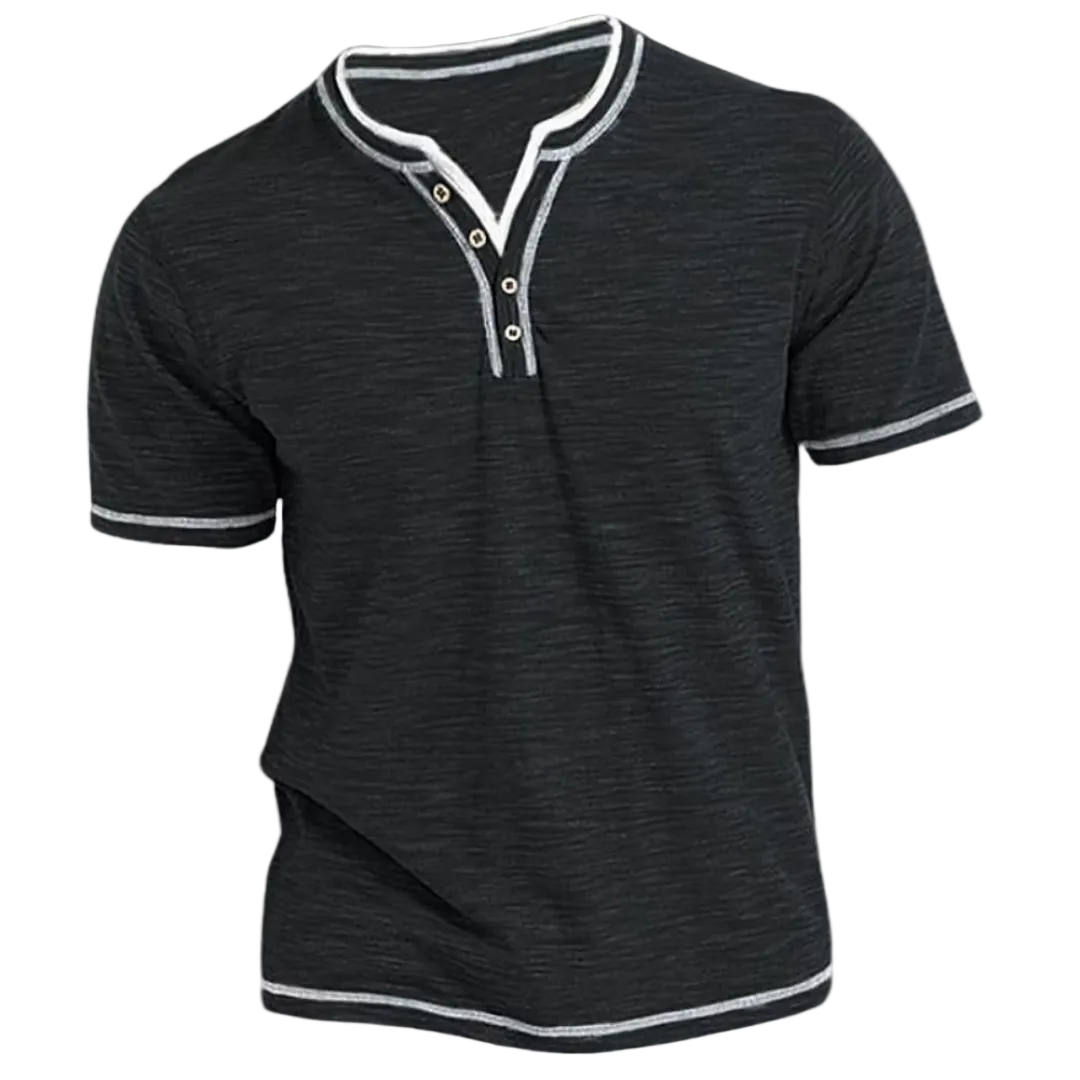 LuKa - Stijlvolle T-shirt met V-hals
