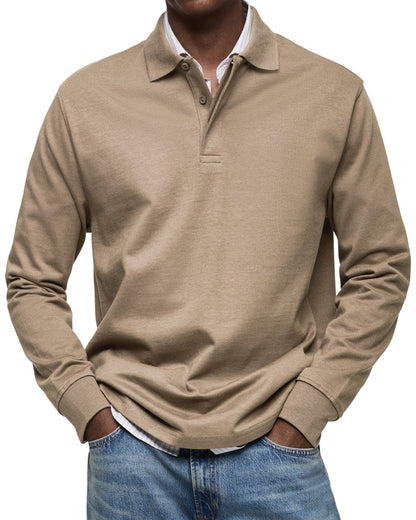 Luka- Luxe lange mouwen Polo