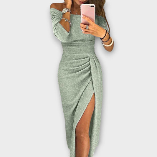 LuKa - Elegante off-shoulder jurk