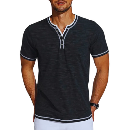 LuKa - Stijlvolle T-shirt met V-hals