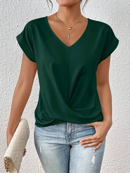 LuKa - Casual V-hals T-shirt