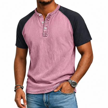 LuKa - Vintage Tweekleurig T-shirt