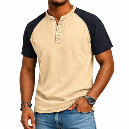 LuKa - Vintage Tweekleurig T-shirt