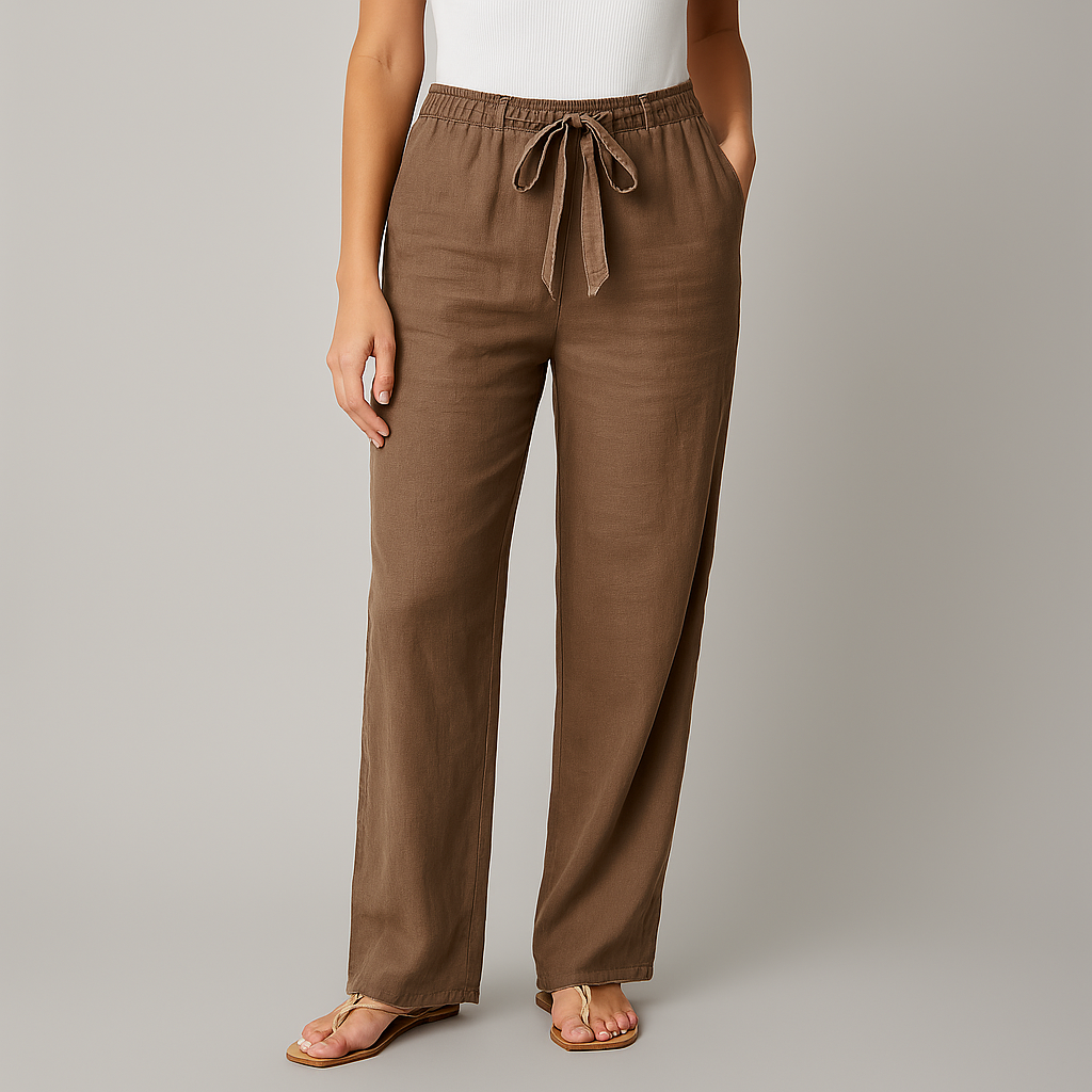 LuKa - Stijlvolle Linnen Broek