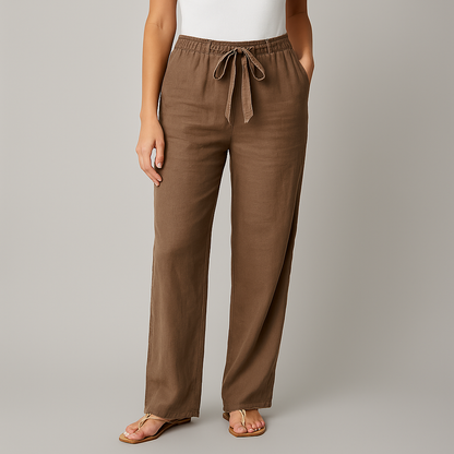 LuKa - Stijlvolle Linnen Broek