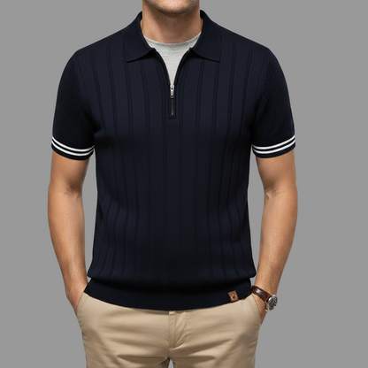 LuKa - Zip  PoloShirt