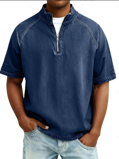 LuKa™ | Tijdloos Heren Shirt Met Rits
