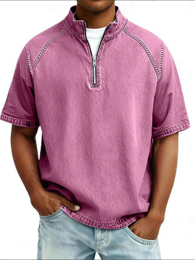 LuKa™ | Tijdloos Heren Shirt Met Rits