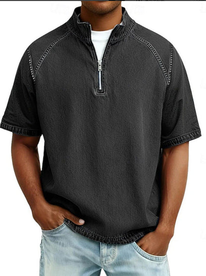 LuKa™ | Tijdloos Heren Shirt Met Rits