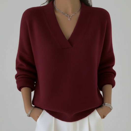 LuKa - Warme V-hals Trui