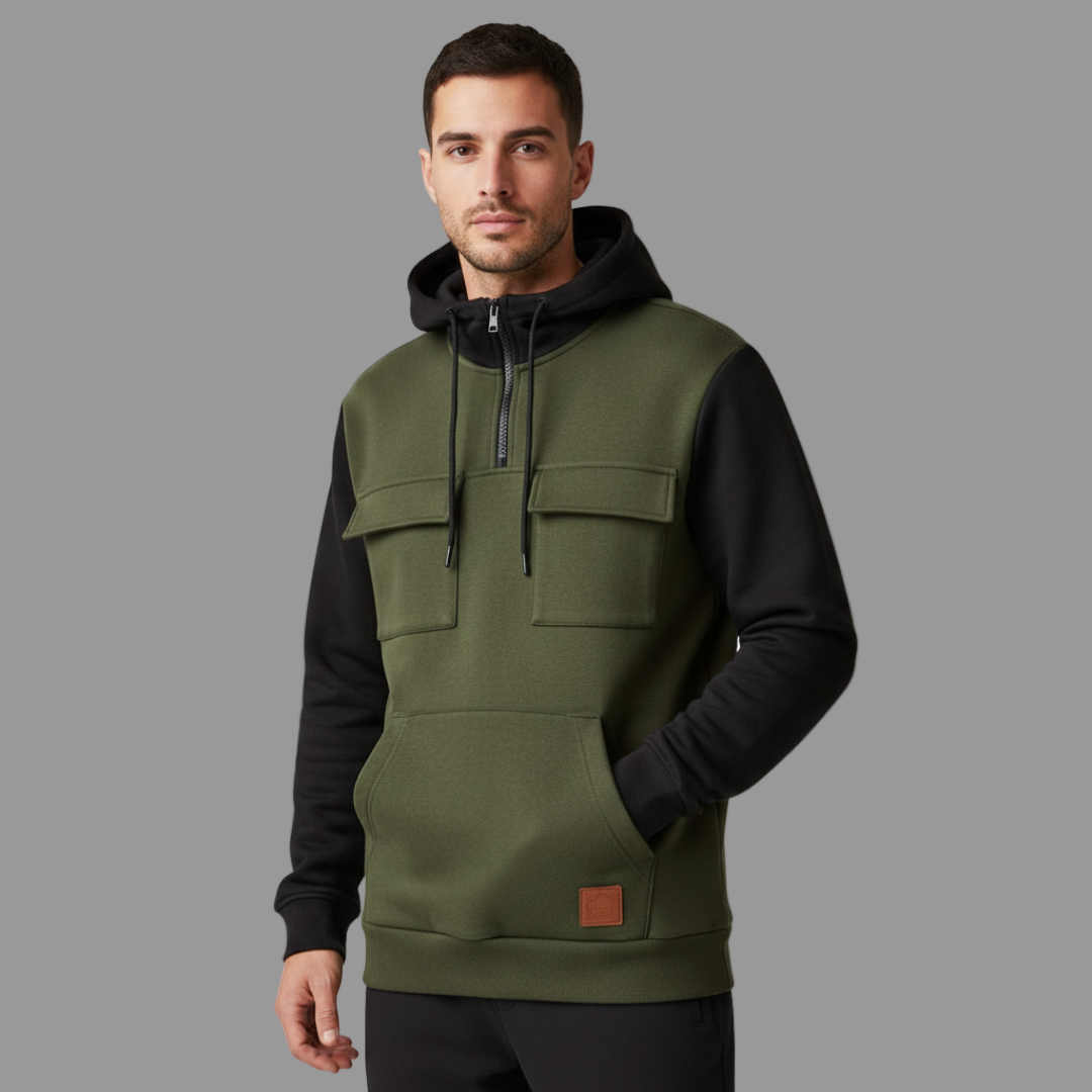 LuKa - Casual Half-Zip Trui