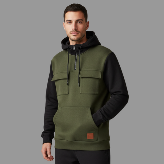 LuKa - Casual Half-Zip Trui