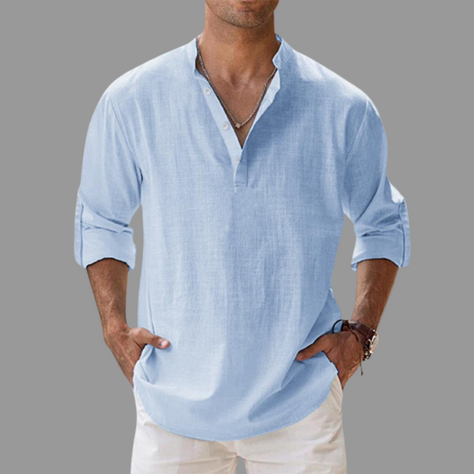 LuKa - Ademend linnen overhemd