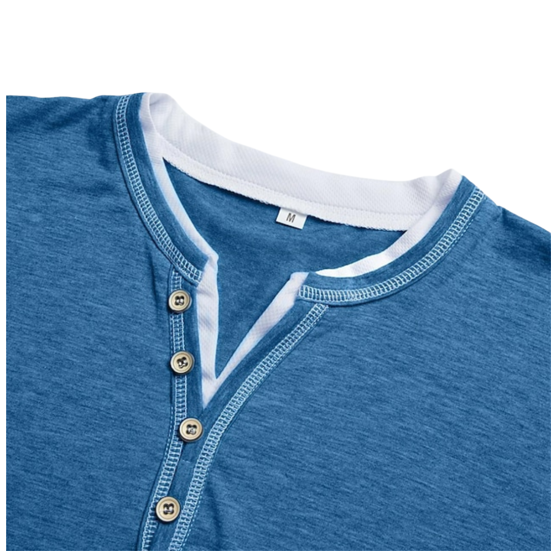 LuKa - Stijlvolle T-shirt met V-hals