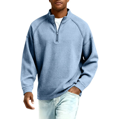 LuKa™ | Wafelgebreid Mannen Sweatshirt