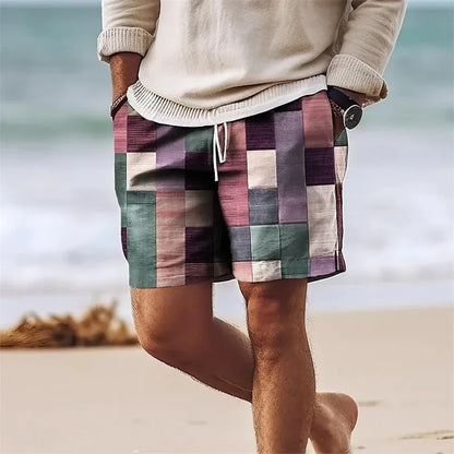 LuKa - Kleurrijke Heren Strandbroek