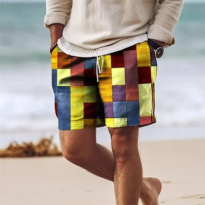 LuKa - Kleurrijke Heren Strandbroek