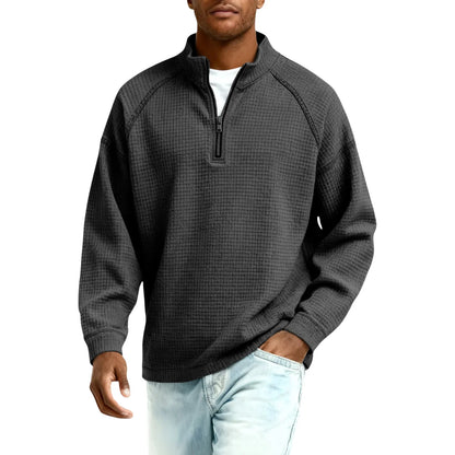 LuKa™ | Wafelgebreid Mannen Sweatshirt