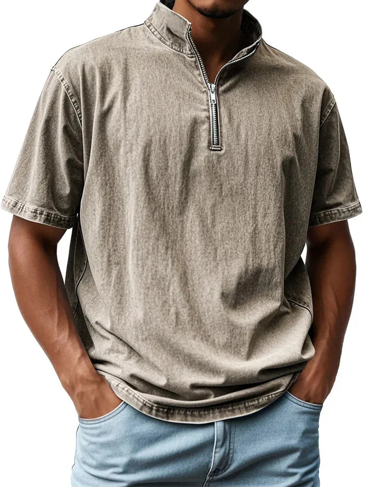 LuKa - Vintage shirt met kraag