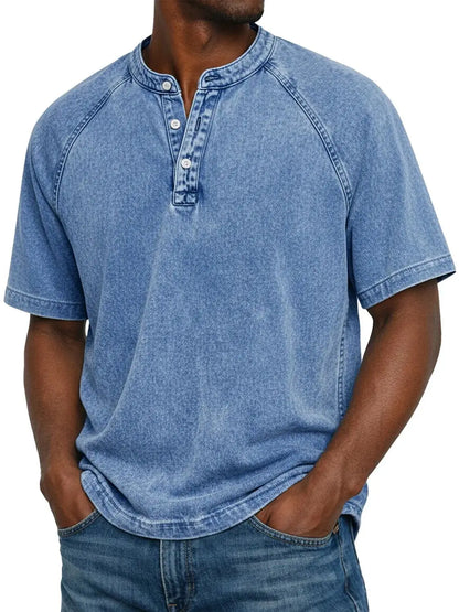 LuKa™ | Vintage Mannen Shirt Met Knopen