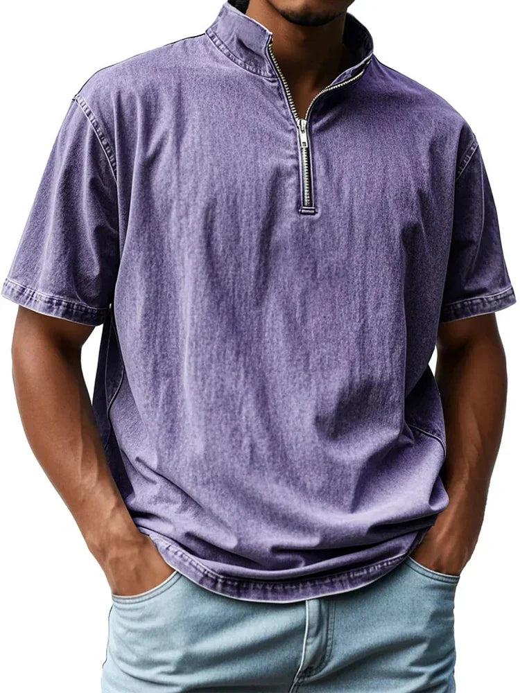 LuKa - Vintage shirt met kraag