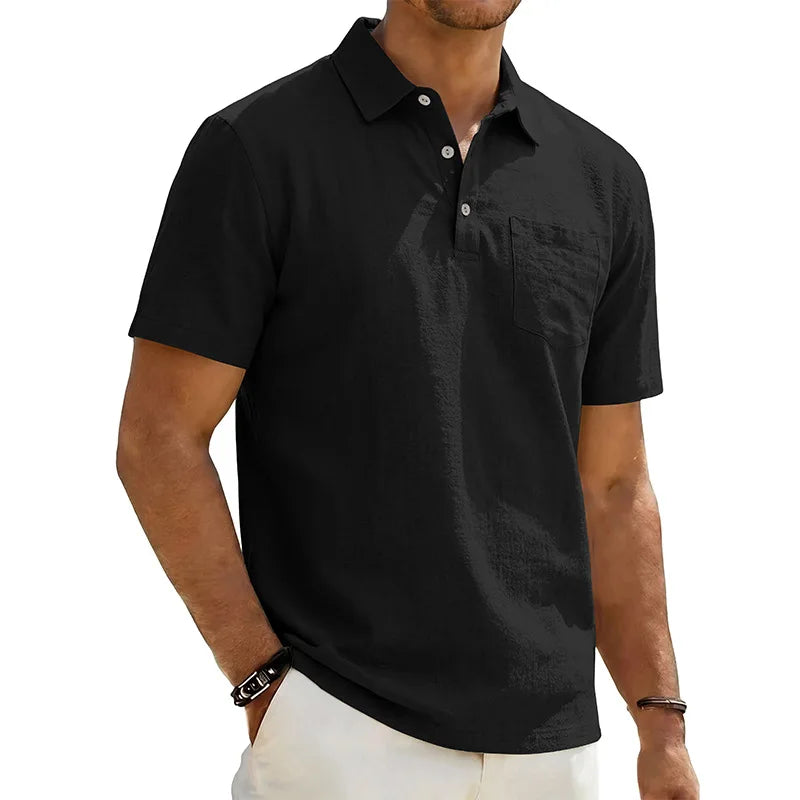 LuKa - Luxe Luchtige herenpolo
