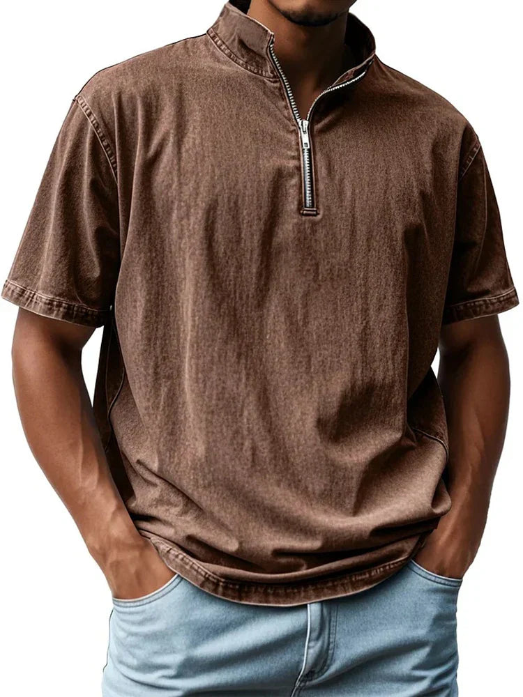 LuKa - Vintage shirt met kraag