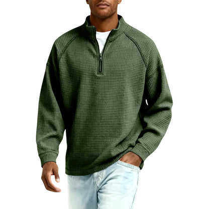 LuKa™ | Wafelgebreid Mannen Sweatshirt