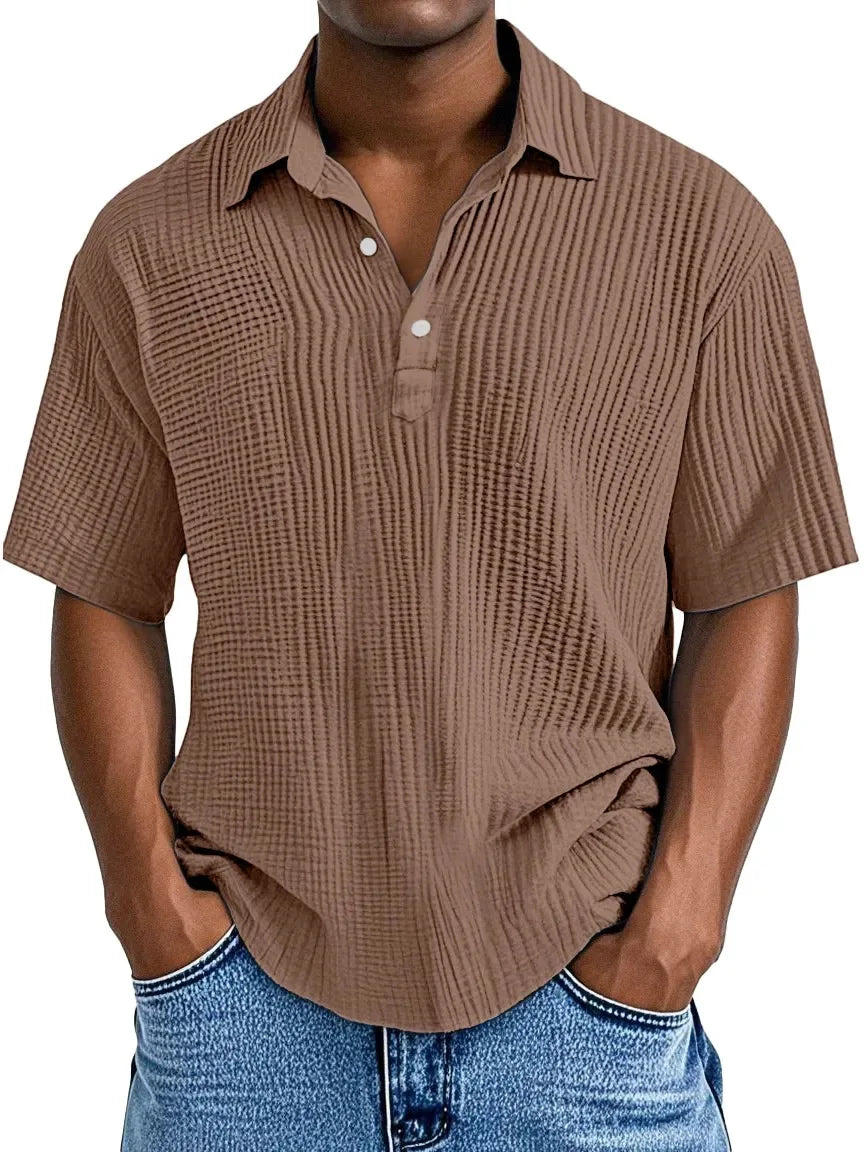 LuKa - Retro Heren Zomershirt