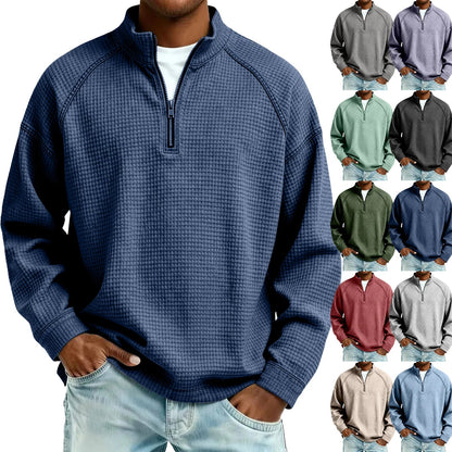 LuKa™ | Wafelgebreid Mannen Sweatshirt